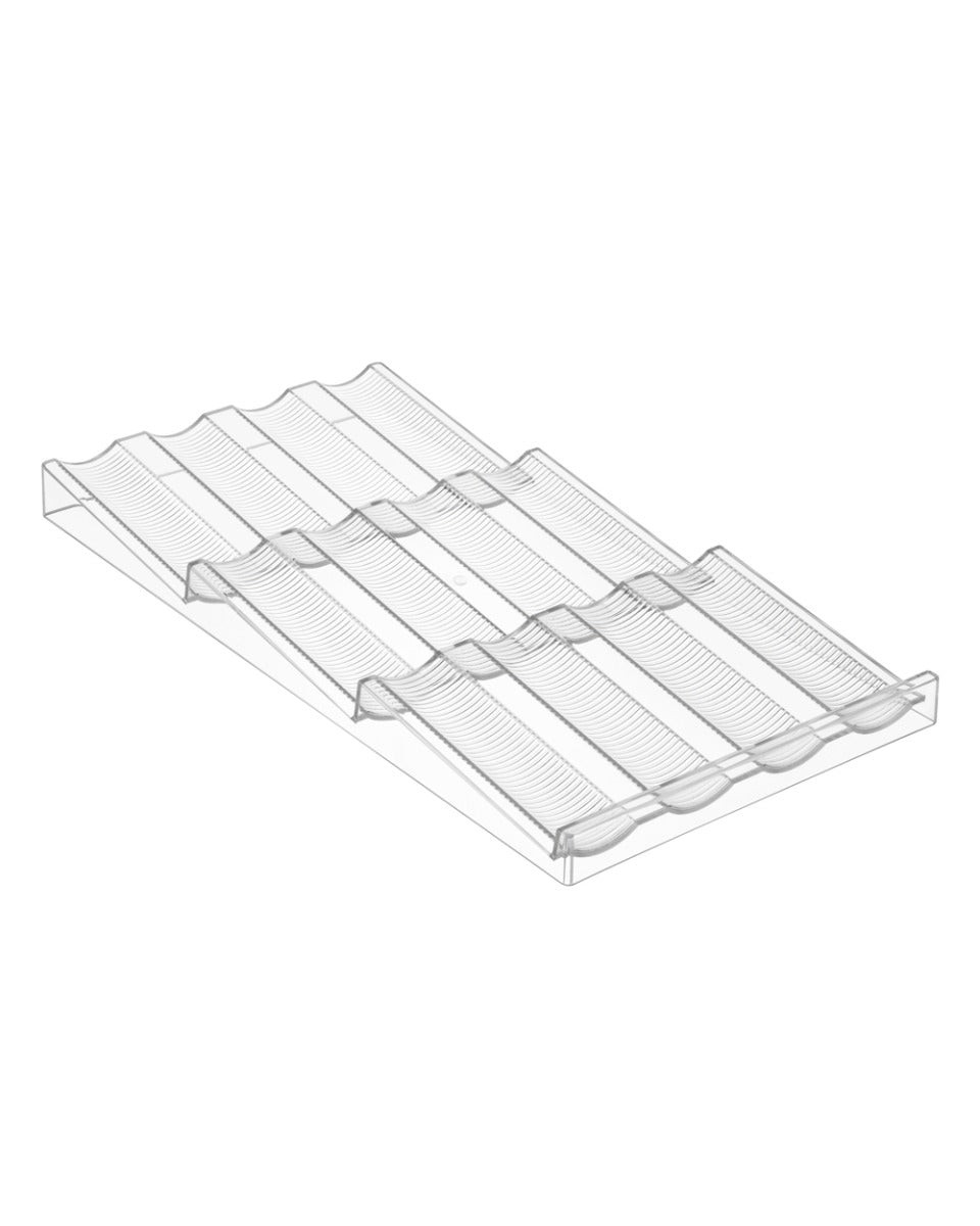 Interdesign Linus Drawer Spice Holder 7.9 x 15.5 x 1.2 inch Clear