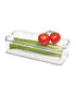 Interdesign Crisp Produce Bin Clear 39.93 x 16.05 x 9.55 cm