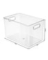 Interdesign Linus Binz 7.6 x 12 x 7.8 inch Clear