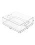 Interdesign Fridge Plus Freeze Binz Deep Split Bin 4 x 14.5 x 12 inch Clear