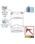Wenko Power-Loc 2 tier Corner Shelf Large Bovino