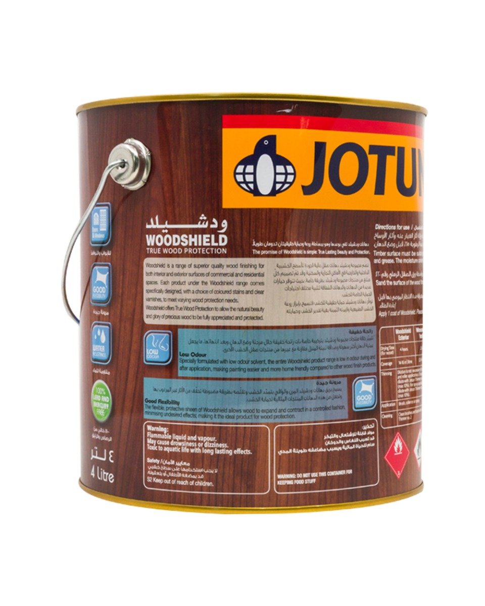 Woodshield Stain Gloss Exterior 3.6L Base Yellow