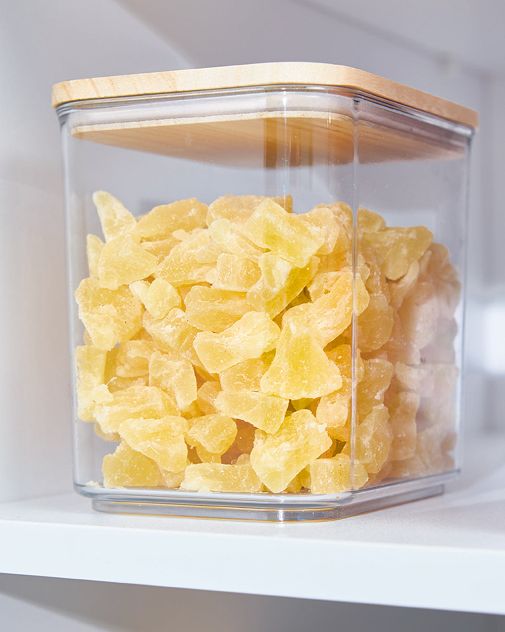 Rosanna Pansino Recycled Plastic Canister with Wood Lid 8.4 Cups