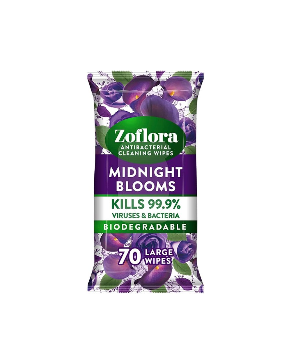 Zoflora Antibacterial 70 Wipes Midnight Bloom