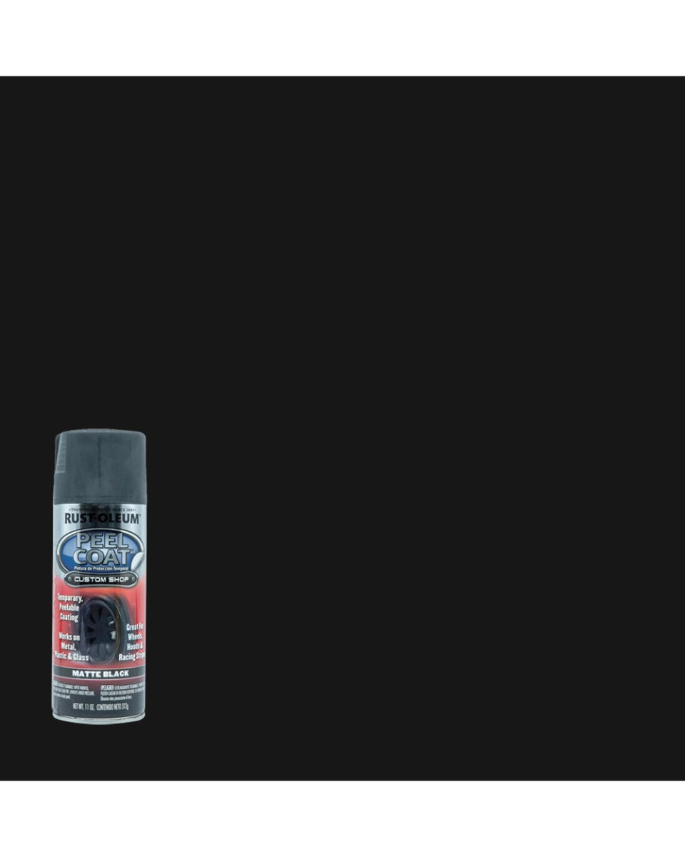 RustOleum Automotive Peel Coat Matte Black 11Oz