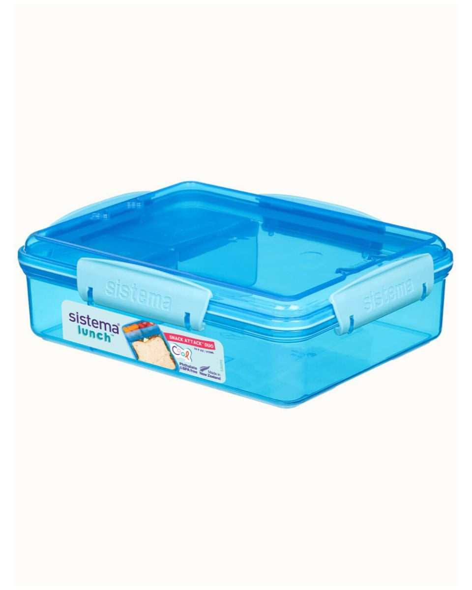 Sistema Snack Attack Duo 975ML Blue