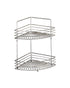 Wenko 2 Tier Bathroom Corner Rack Milano