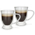 Fissman Set of 2 Double Wall Mugs 270ML Borosilicate Glass