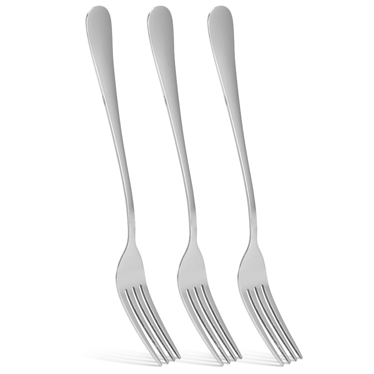 Fissman Set of 3 Dinner Forks Flavia 20cm Stainless Steel
