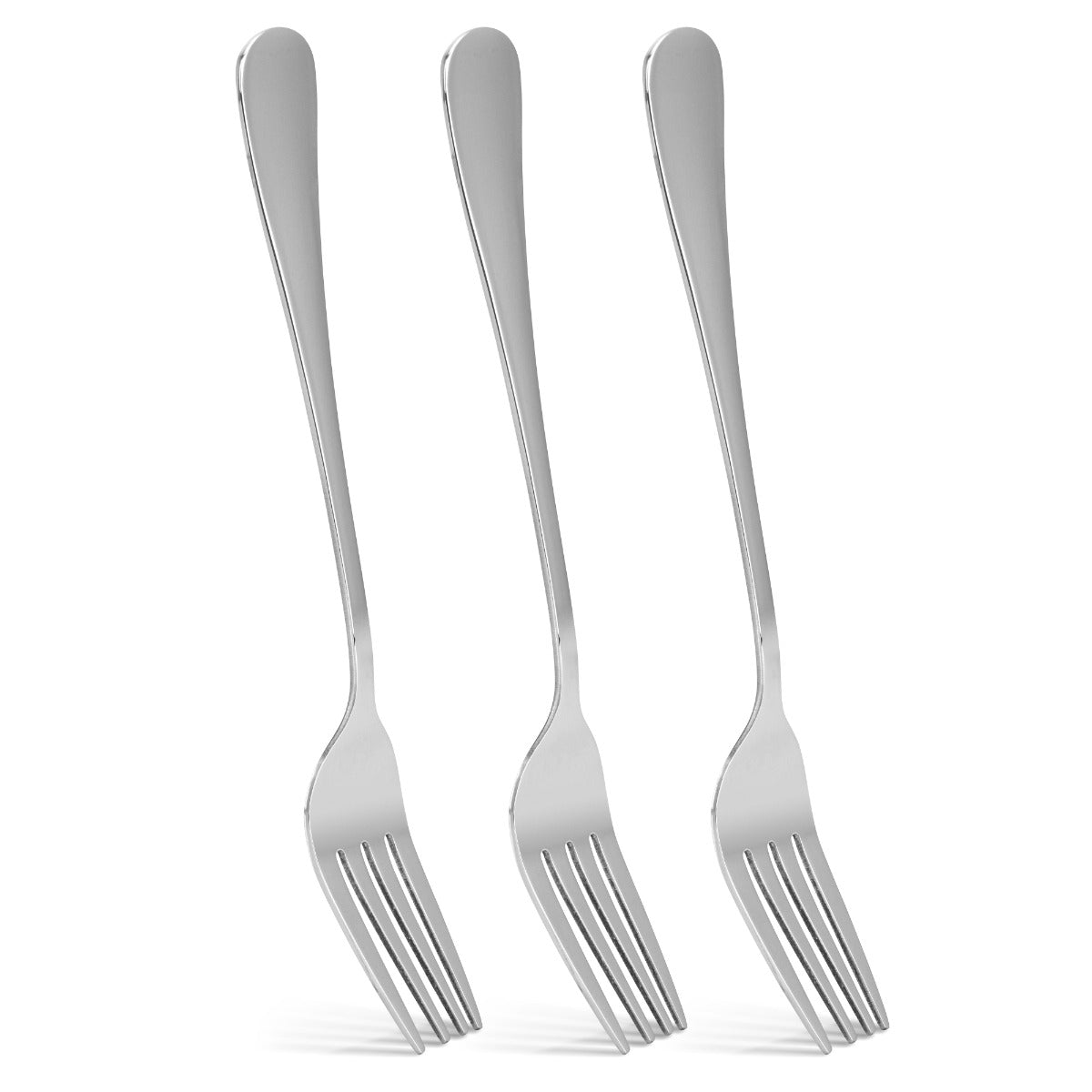 Fissman Set of 3 Dessert Forks Flavia 17cm Stainless Steel