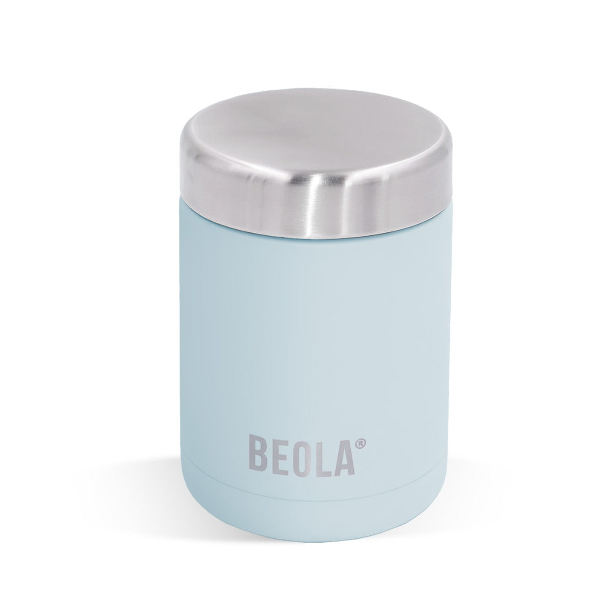 Beola 450Ml Vacuum Insulated Food Jar Ice Blue