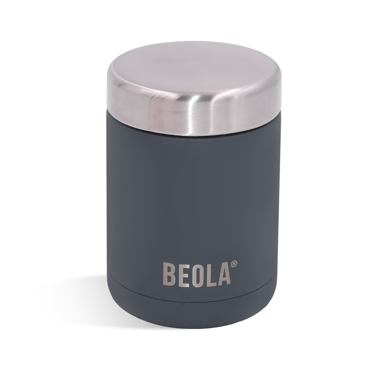 Beola 450Ml Vacuum Insulated Food Jar Lava Gray