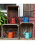 Robert Allen Danbury Watercan Tango Orange Metal