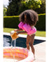 Swim Essentials Pink Leopard Puddle Jumper 2-6 years