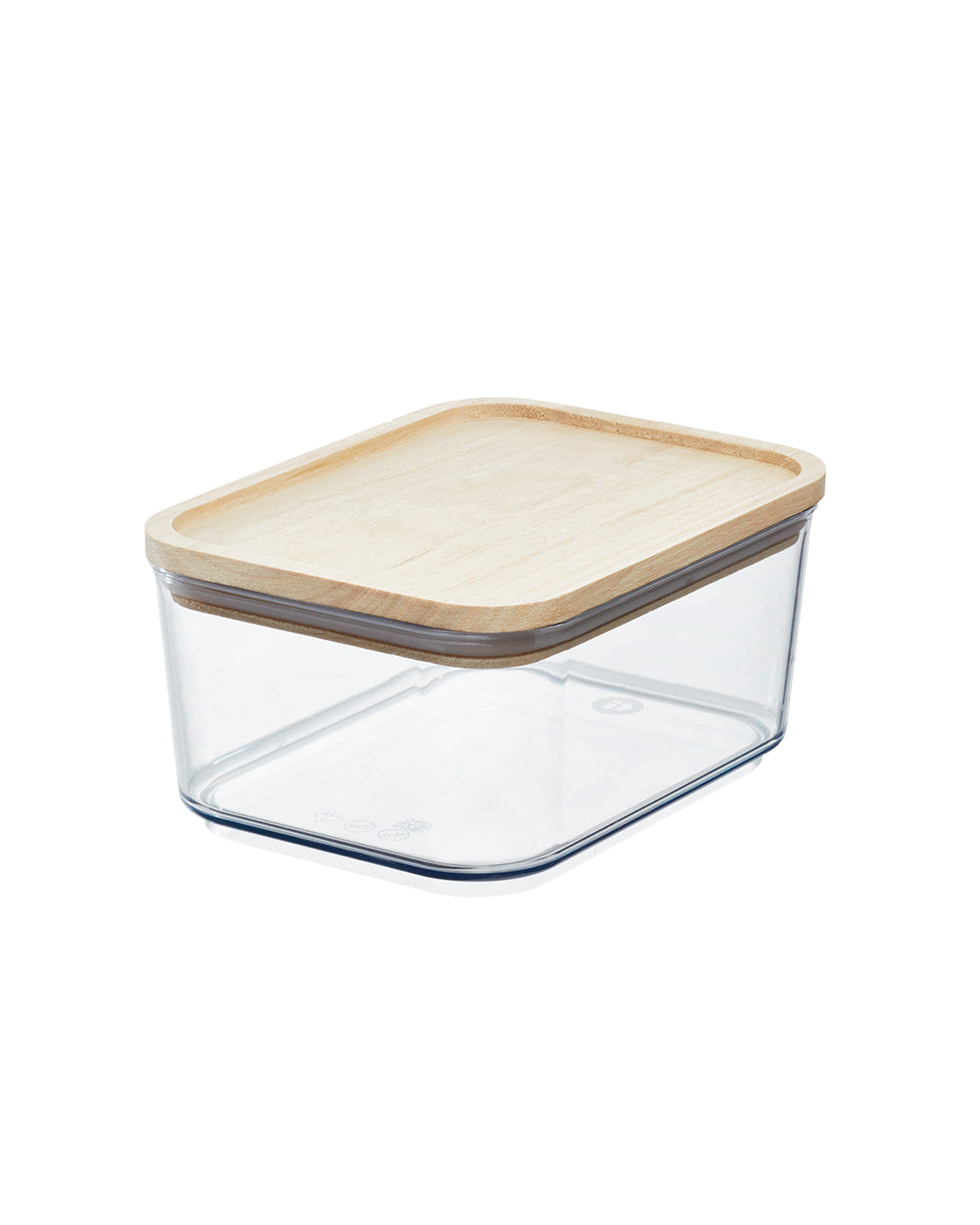 Rosanna Pansino Recycled Plastic Canister with Wood Lid 3.5 Cups