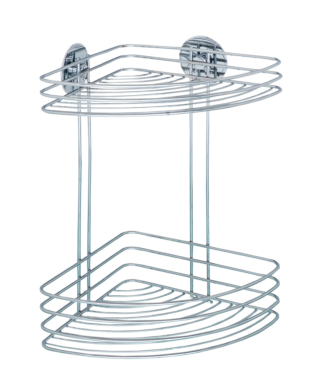 Wenko Turbo-Loc 2-Tier Corner Rack