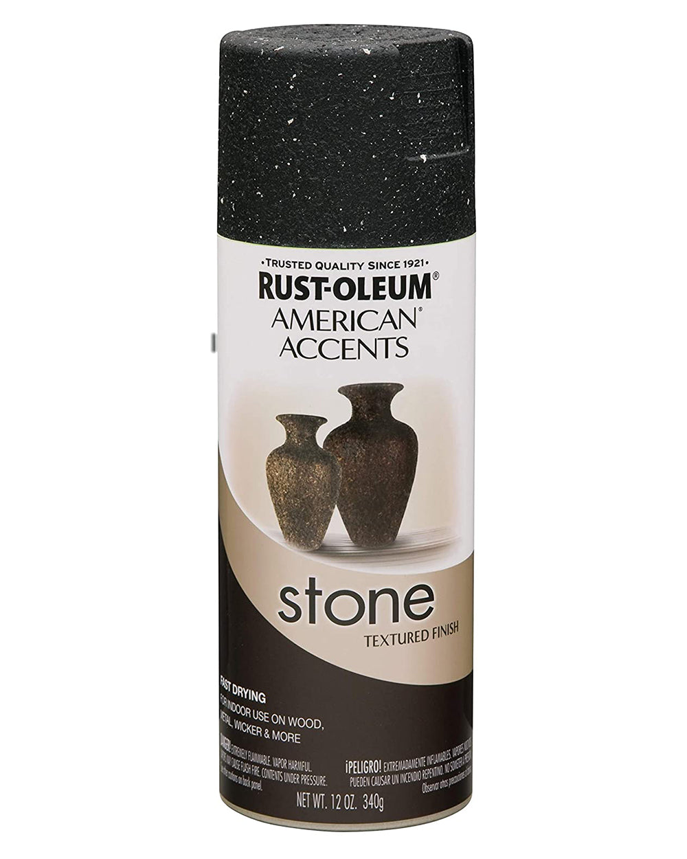Rustoleum American Accents Stone Spray Paint Black Granite