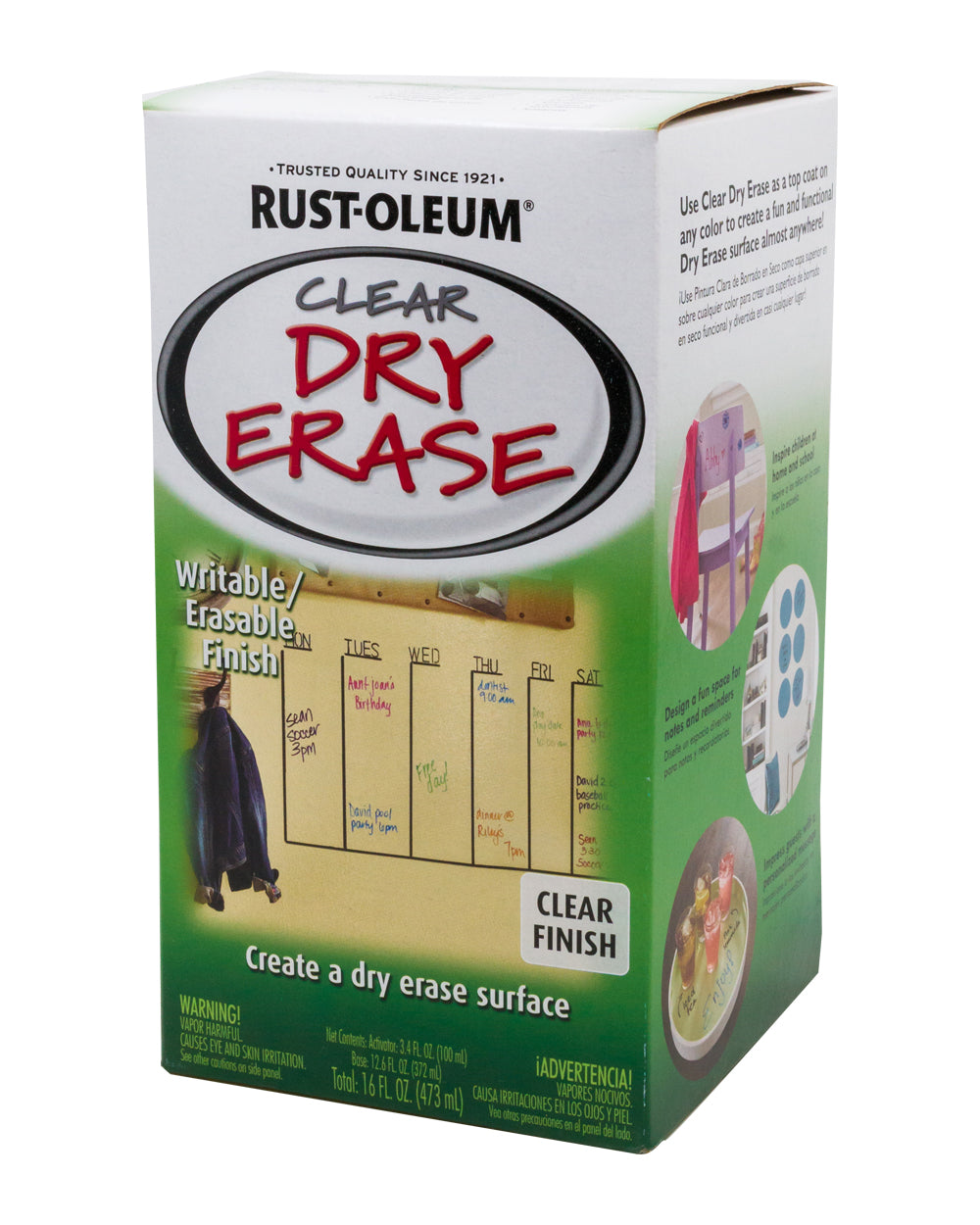 RustOleum 16oz Clear Dry Erase Paint