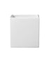 SK Latina Square Flower Pot 15cm White