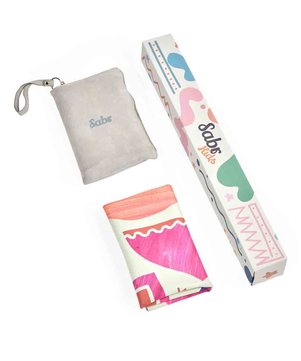 Sabr Starship Landing I Compact Prayer Mat