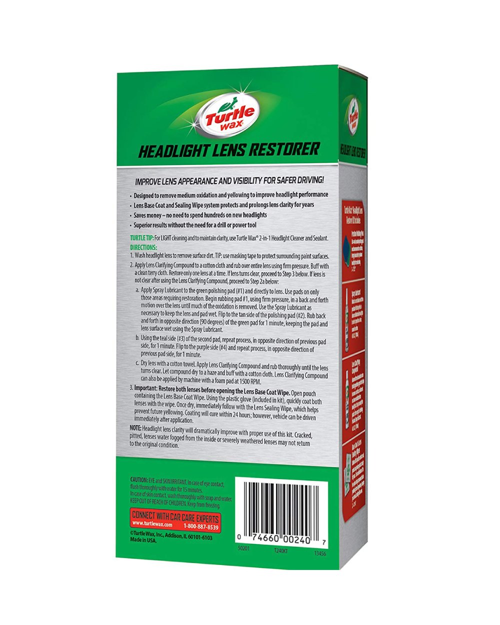 Turtle Wax Headlight Lens Kit
