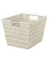 Whitmor Rattique Small Storage Tote