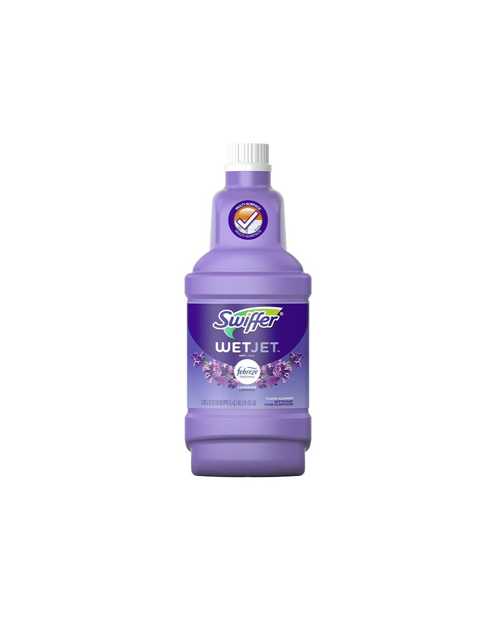 Swiffer Wetjet 1.2 Liter Floor Cleaner Pre-mixed Lavender Vanilla & Comfort