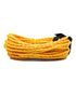 Wellington Cordage 1/4"x50' Yellow Poly Rope Twisted