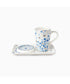 Rosa Nogoum Mug with Plate & Cover