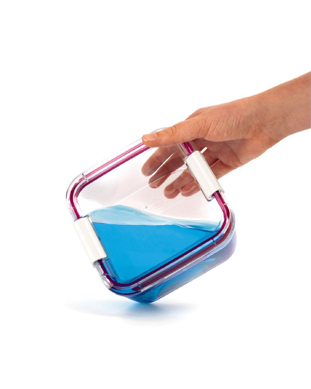 Visto Max 4 Liter Cube Storage Container with Clear Base & Lid