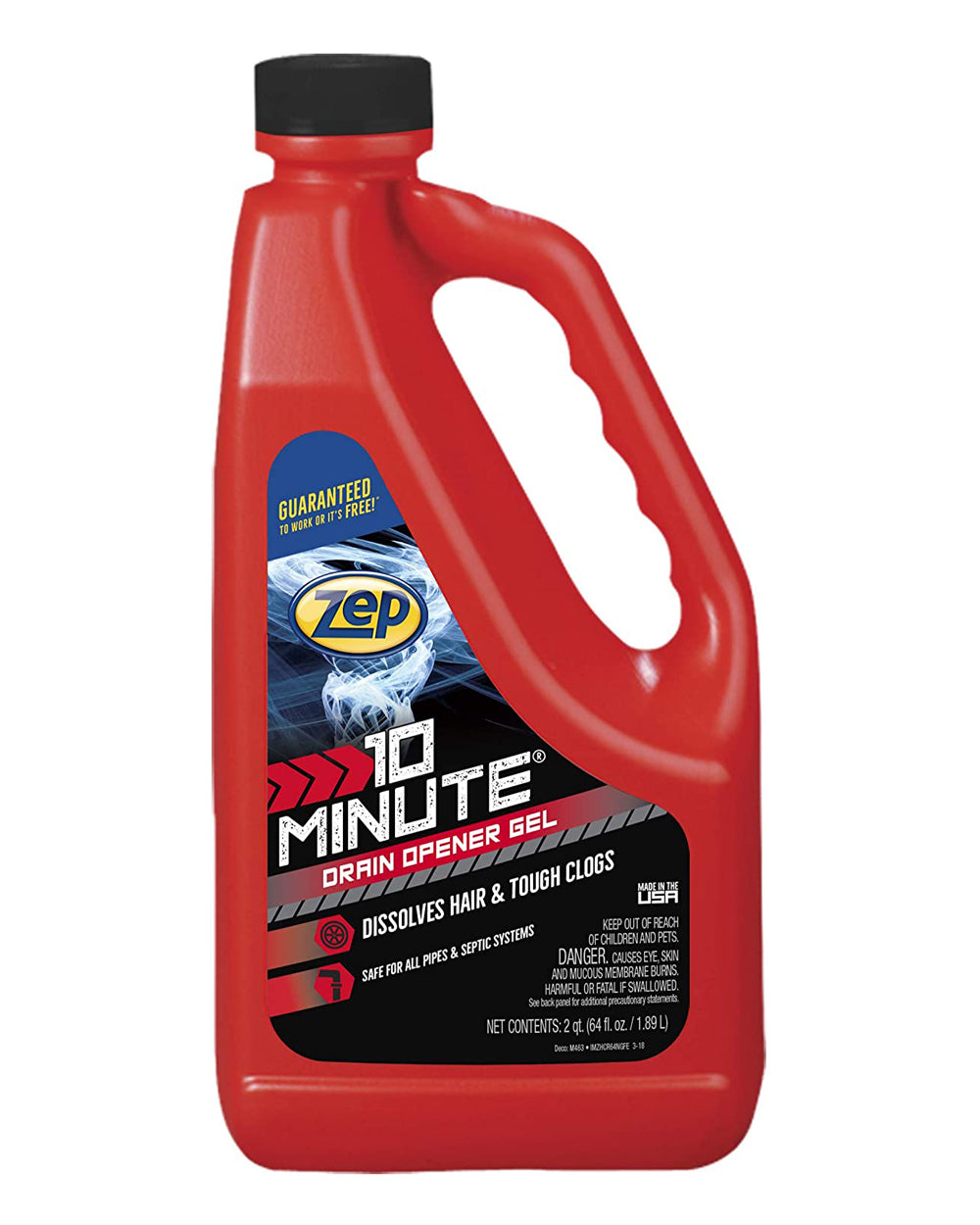 Zep 64oz 10 Minute Drain Opener Gel