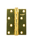 Homesmiths Bearing Hinges 4 inch Brass Plated