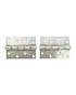 Homesmiths Bearing Hinges 4 inch Chrome Plated