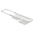iDesign Metro Aluminum Over Sink Caddy Silver