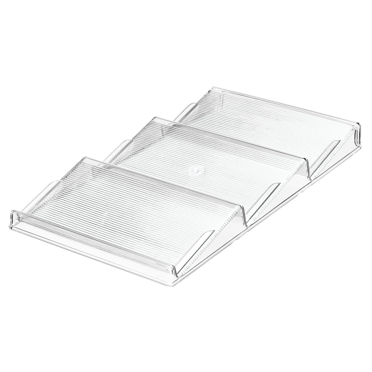 iDesign RPET Linus Drawer Spice Rack Clear