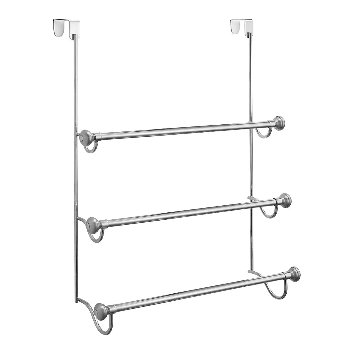 iDesign York Metal OSD Towel Rack 3 Split Finish