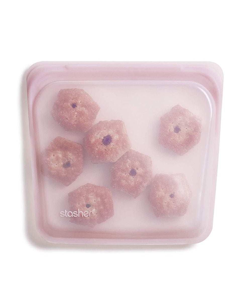Stasher 400ML Reusable Silicone Sandwich Bag Quartz