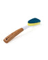 Full Circle Laid Back Replaceable Dish Washing Sponge Bamboo Handle