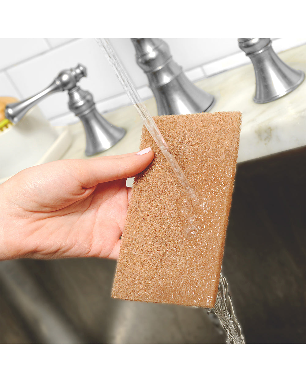 Full Circle Walnut Shell Scour Pads Pack of 3
