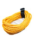 Wellington Cordage 1/4"x50' Yellow Poly Rope Twisted