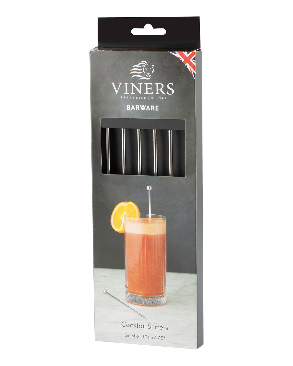 Viners Barware Cocktail Stirrers Set of 6