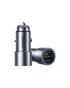 UGREEN Dual USB-A 24W Aluminum Case Car Charger Silver