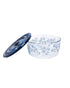Temptations Floral Lace All-In-One Bakers Bundle of 7 Piece Blue