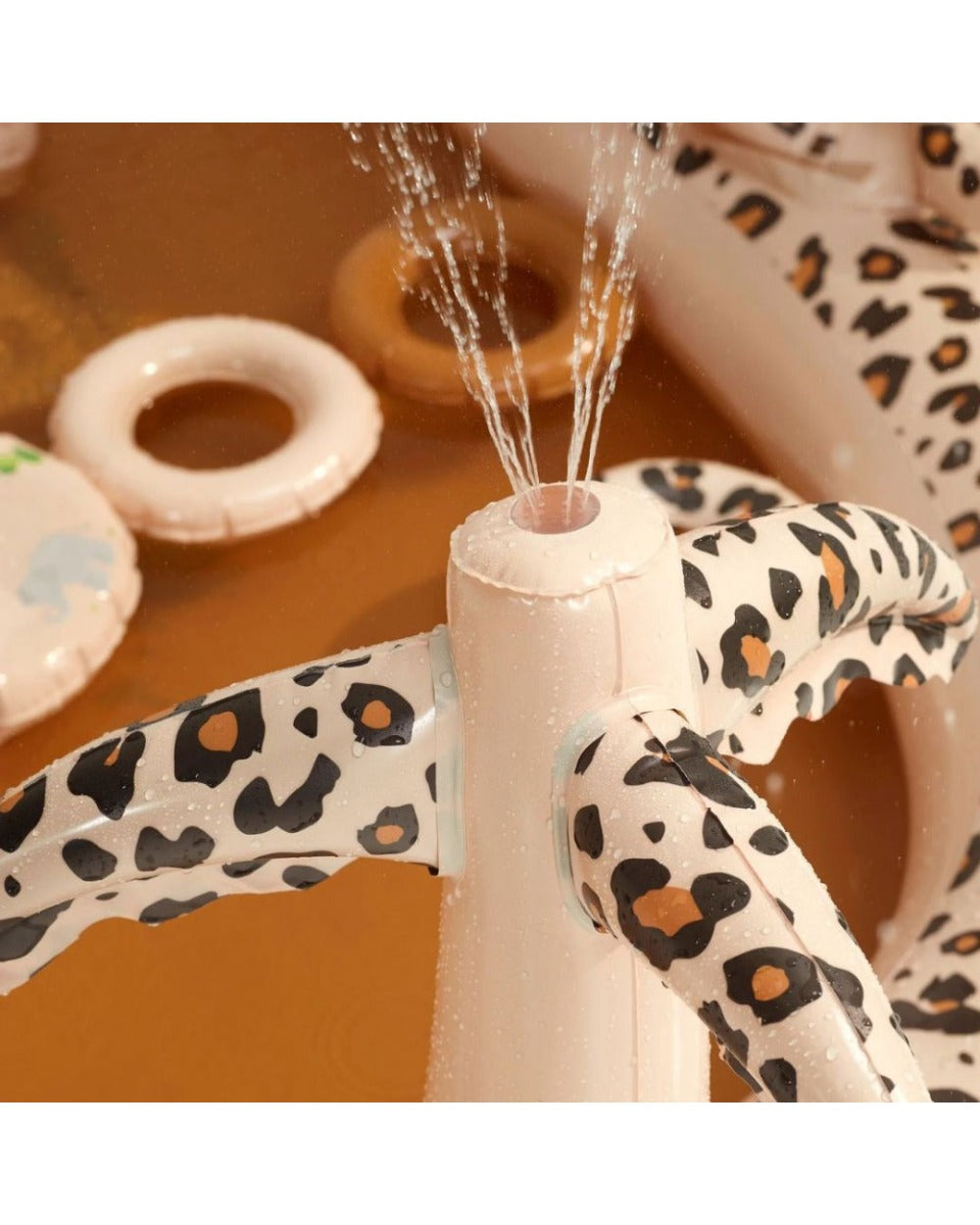 Swim Essentials Beige Leopard Adventure Pool 210 cm