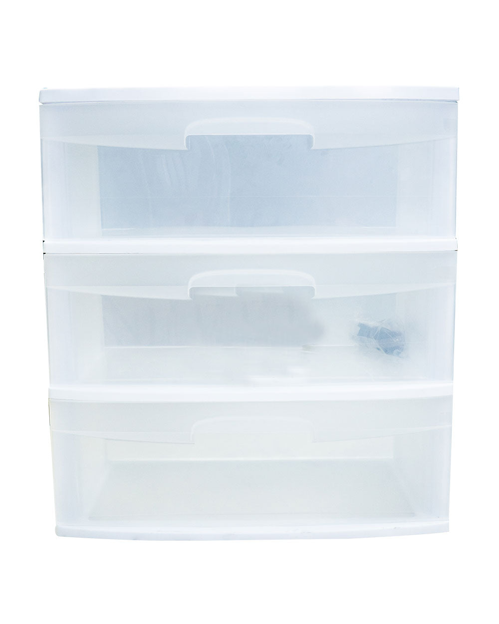 Sterilite 3 Drawer Wide Cart