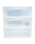 Sterilite 3 Drawer Wide Cart