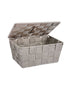 Wenko Bathroom Basket with Lid Mod. Adria Taupe