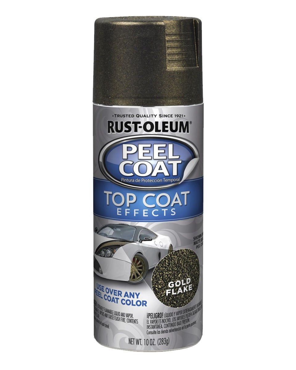 RustOleum Peel Coat Gold Flake 11Oz Metallic
