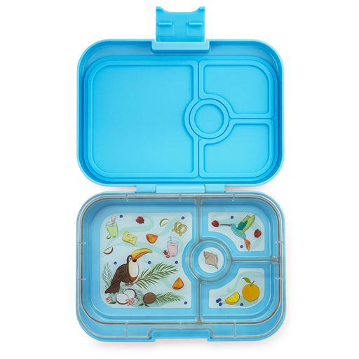 Yumbox Panino 4-Compartment Leakproof Bento Box Blue