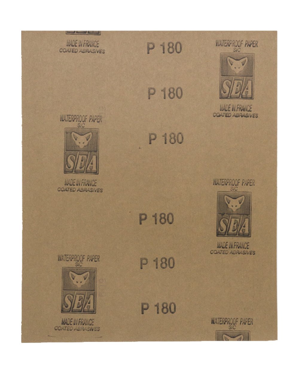 Sea France Waterproof Sandpaper 180 Grit